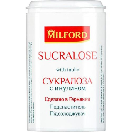 Милфорд сукралоза с инулином таблетки №370 подсластитель
