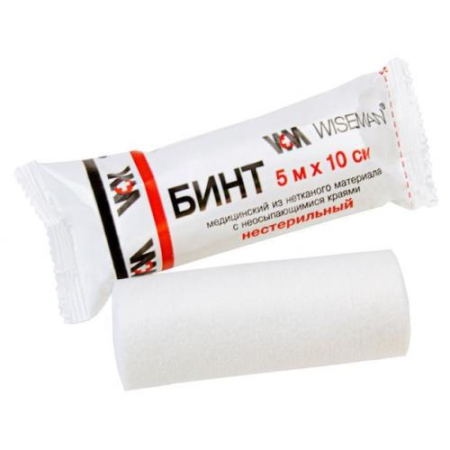 Вайсмен бинт неткан н/стер 5мх10см неосып края