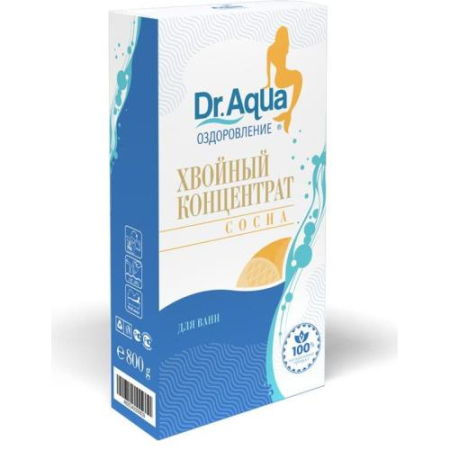 Доктор аква хвойный концентрат 800г сосна
