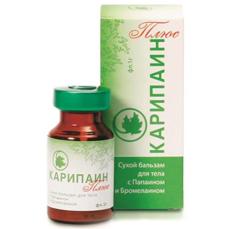 Карипаин плюс бальзам 1г 10мл сухой д/тела