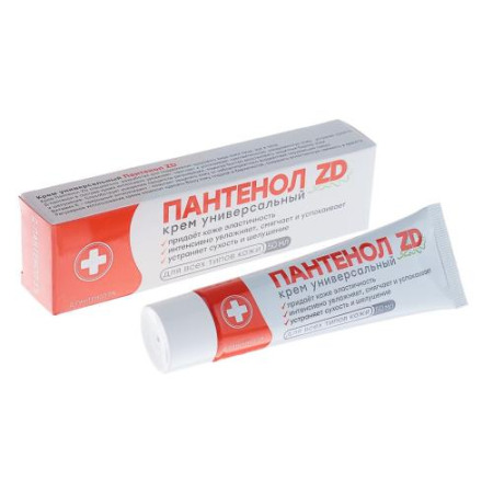 Пантенол zd крем 50мл универсальный