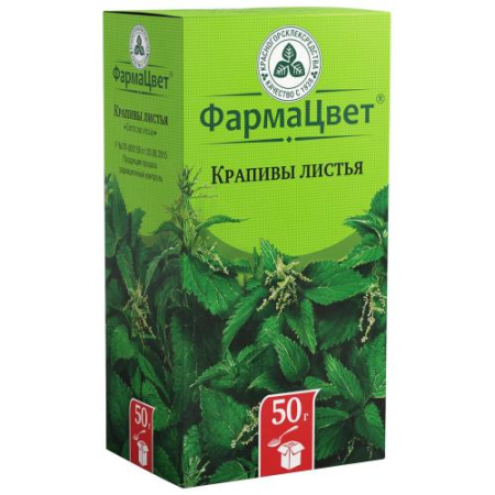 Крапивы листья измельченные 50г 