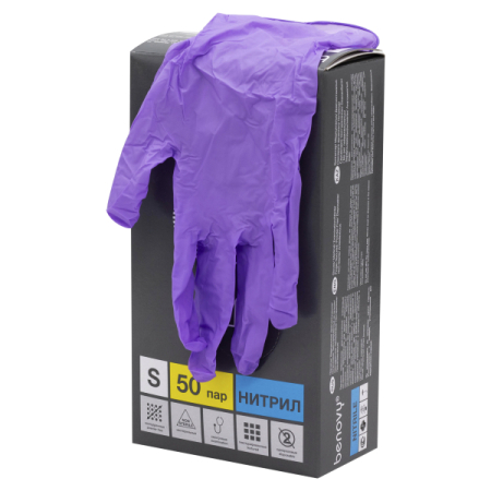 Перчатки Maxima нитрил нестерильные неопудренные M №1